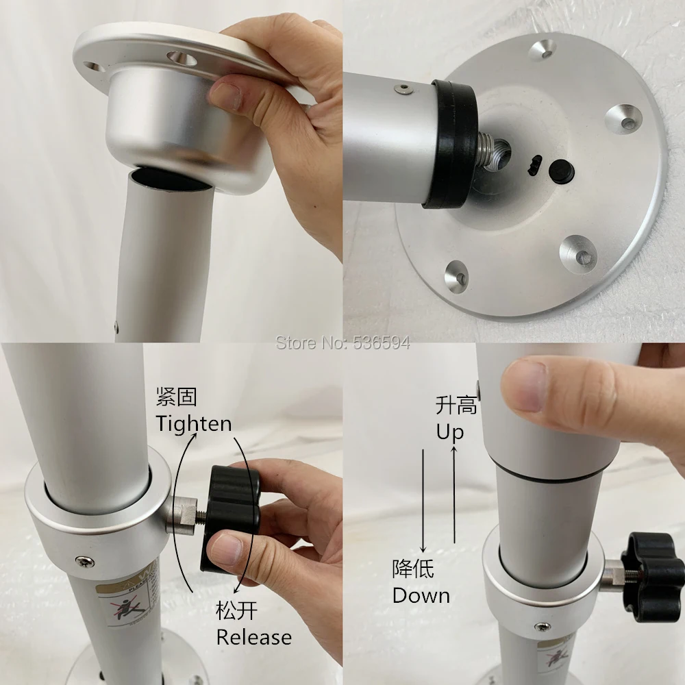 

Aluminum alloy marine table brackets Commercial vehicles stowable table stands adjustable Recreational vehicle Board suppor