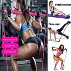 Новинка фитнес, Йога, Пилатес бар палочка Crossfit Эспандеры тренажер Йога тянущиеся стержни тянущаяся веревка Портативная Домашняя тренажерная Тренировка Тела