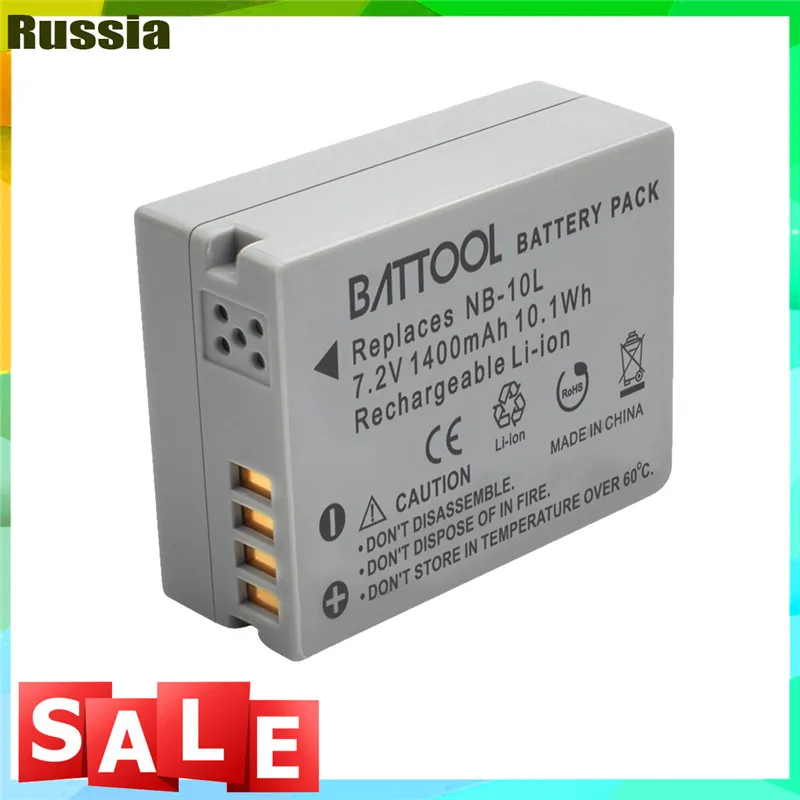 Battool 1.4Ah NB-10L NB10L NB 10L 7 2 V Батарея пакет для Canon G1X G15 G16 SX40HS SX50HS SX60HS SX40 SX50 SX60 HS |
