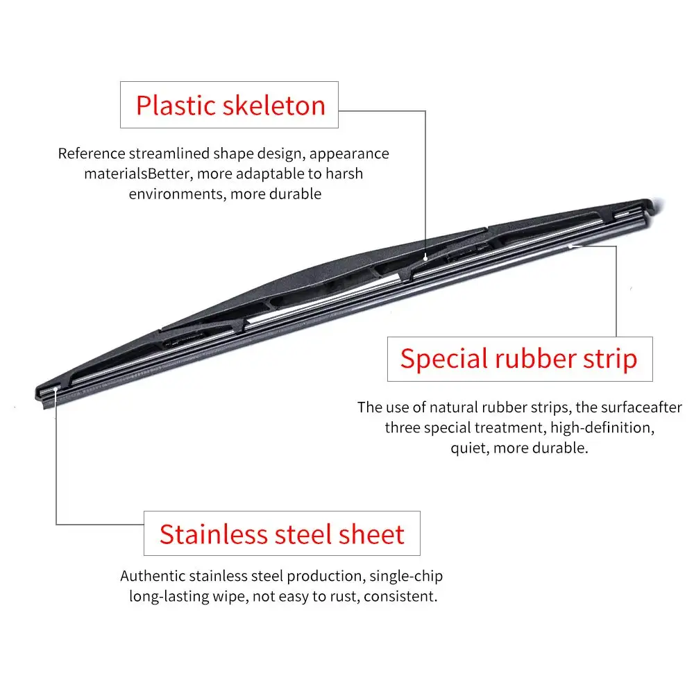 Комплект щетки стеклоочистителя переднего и заднего стекла MIKKUPPA для Subaru Forester 2012