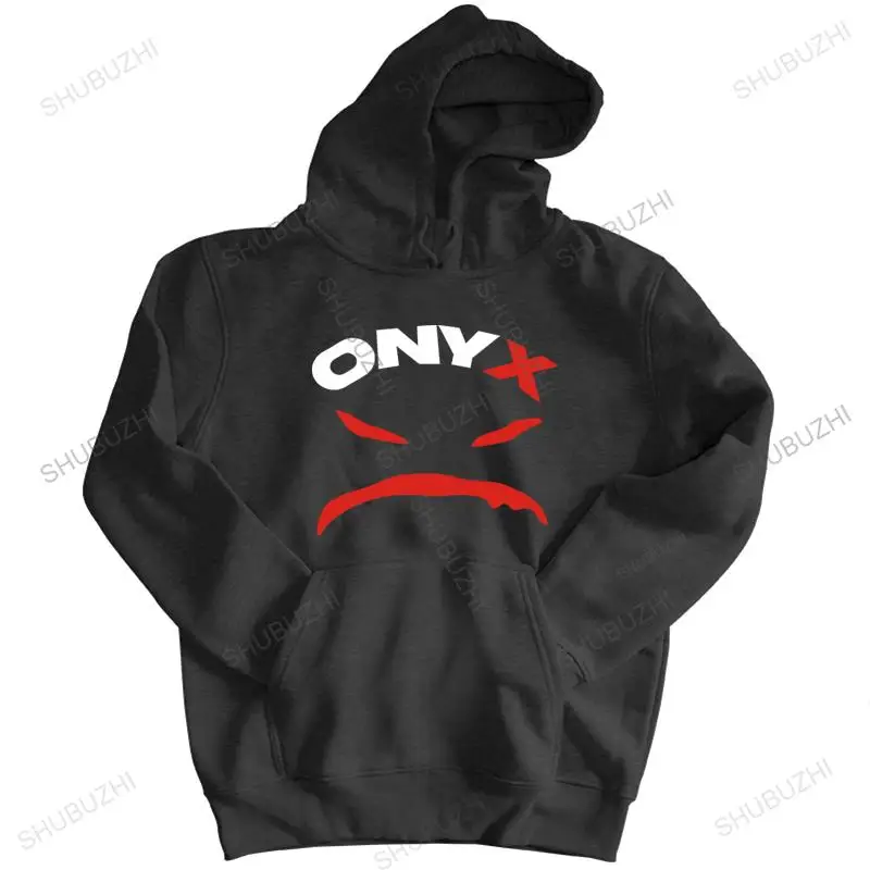 

new arrived men sweatshirts ONYX Logo Rap Hip Hop Music Men's Black cotton print funny hoody Female Spring and Autumn Zip-up