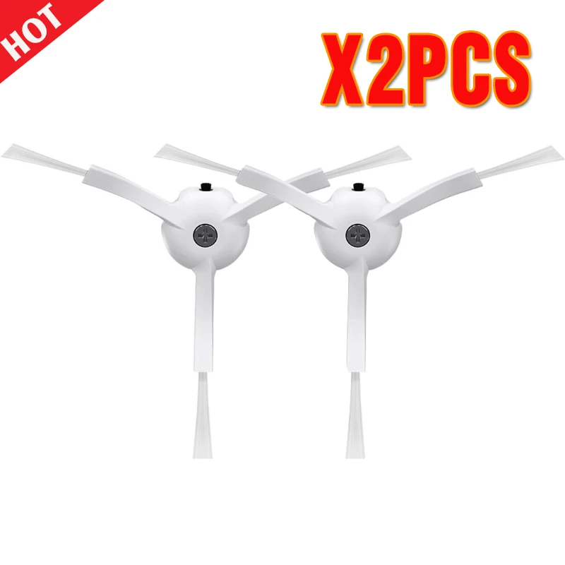 2 шт./лот боковая щетка для пылесоса Xiaomi Roborock S50 S51 набор запасных частей робота 1 и