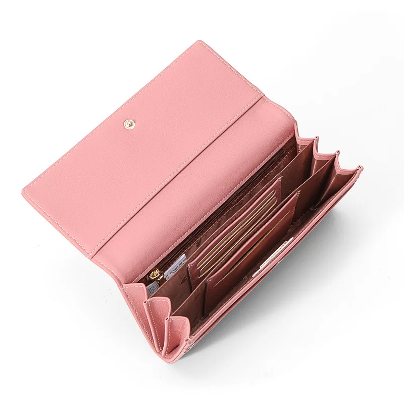 

WEICHEN Wallet Korean Forever Young Lady Wallet Organ Bag Fashion Hand Bag Wallet
