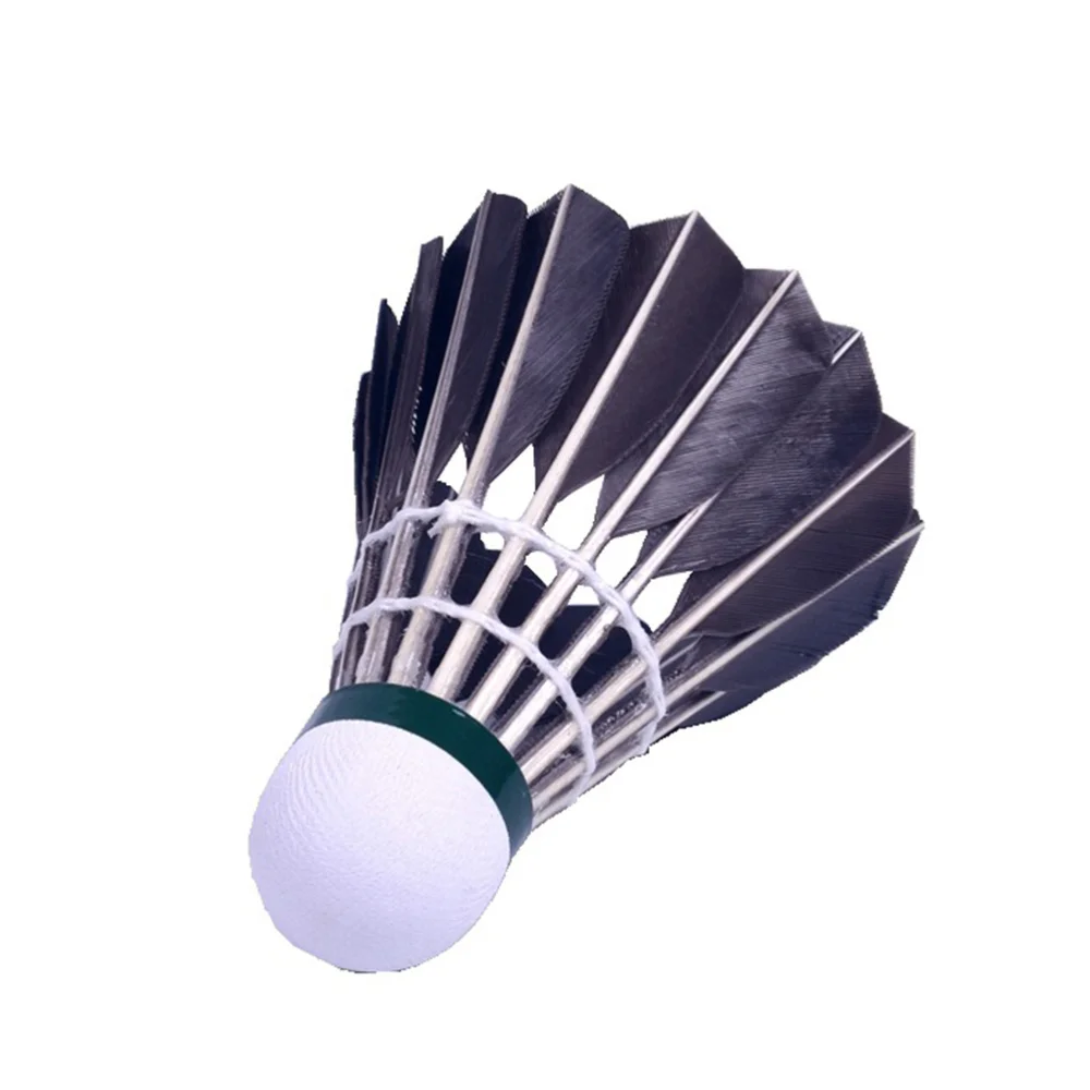

24 Pcs Black Head Badminton Hit-resistant Badminton Drop-resistant Badminton Badminton Black Feather Badminton for Indoor