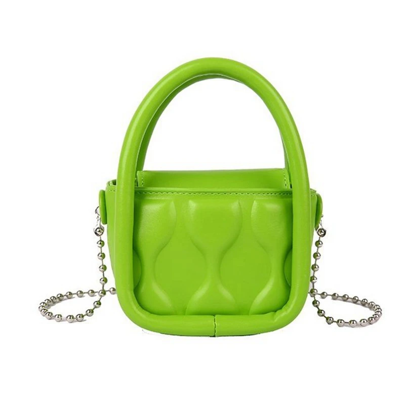 

Geometry Mini Handbag for Women 2021 New Leather Shoulder Bag Summer Square Bag Purses Luxury Designer Chain Crossbody Bags