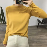 woman sweaters 2020 autumn winter tops korean cashmere pullovers full sweaters for women