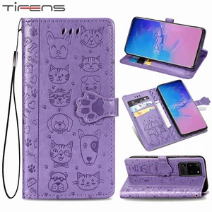 flip leather case for samsung galaxy s22 s21 s20 fe s10 s9 note 9 10 20 ultra plus a52 a72 a12 a51 a71 a50 a70 cards phone cover free global shipping