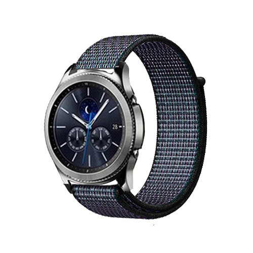 29-hyper grape Ремешок 22 мм 20 мм для samsung galaxy watch active 2 46 мм 42 мм gear S3/S2 Frontier/Classic huawei watch gt 2 Amazfit bip band - Цвет ремешка: 29-hyper grape