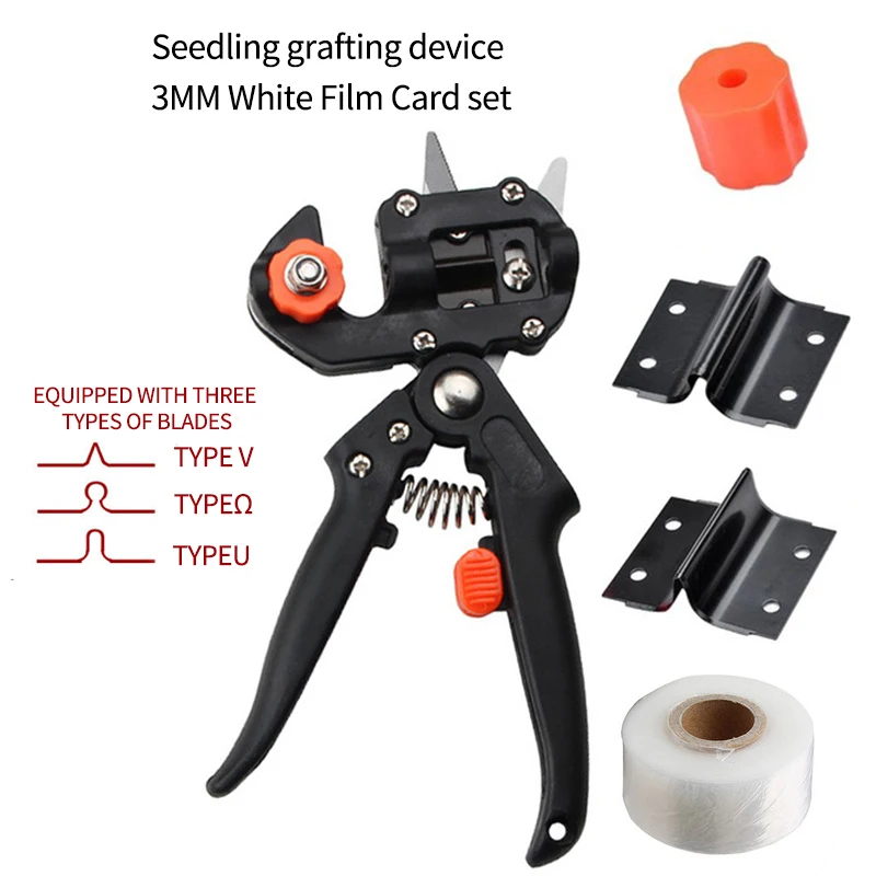 

Graft Easy Grafting Clipper Garden Nursery Fruit Tree Pruning Shears Scissor Grafting Cutting Hand Tool Set