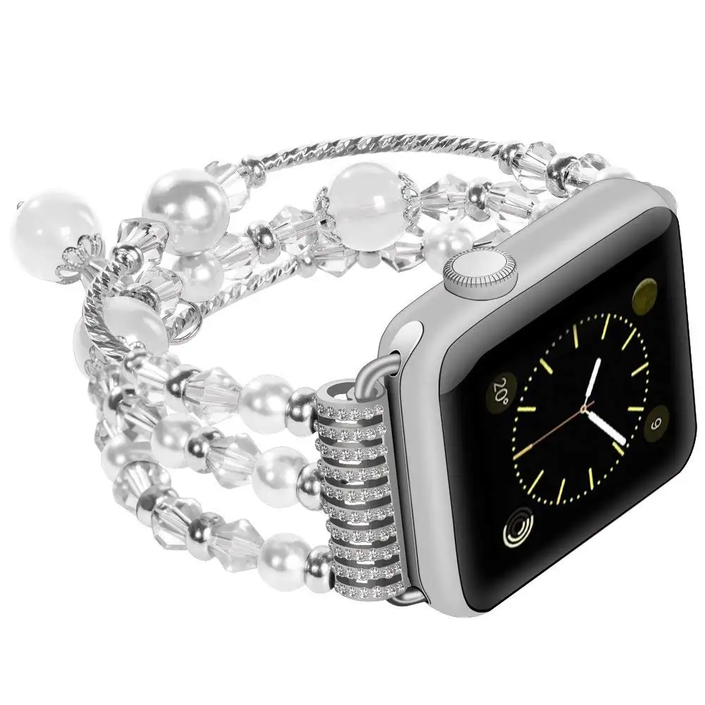 Ремешок Agate для Apple Watch Band 5 4 3 44 мм/40 мм iWatch 42 38 модный роскошный гибкий браслет |