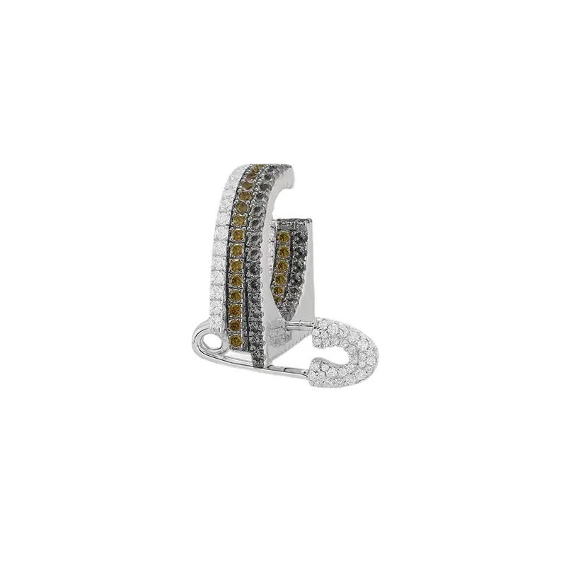 

Womens Designer Hoop Earring Piercing Zircon Earrings For Women Luxury Hoop 925 Silver Luxury Wedding Rings For Women Silver 925