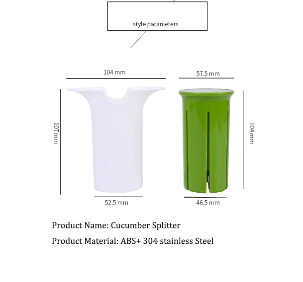 Сплиттер для огурец многофункциональные овощерезки измельчитель пищевых