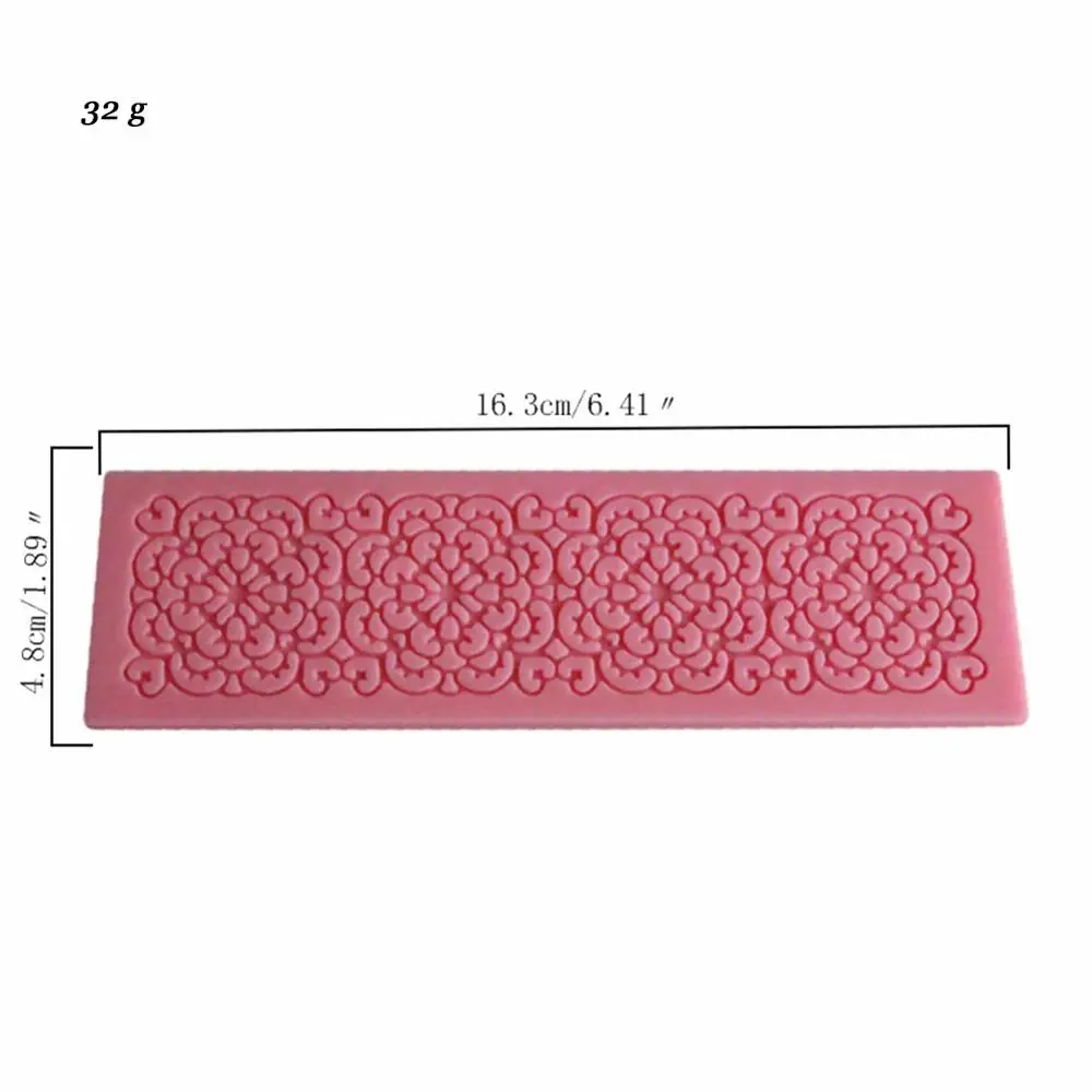 1 шт. силиконовая кружевная форма для помадки торта шоколадных и желейных конфет