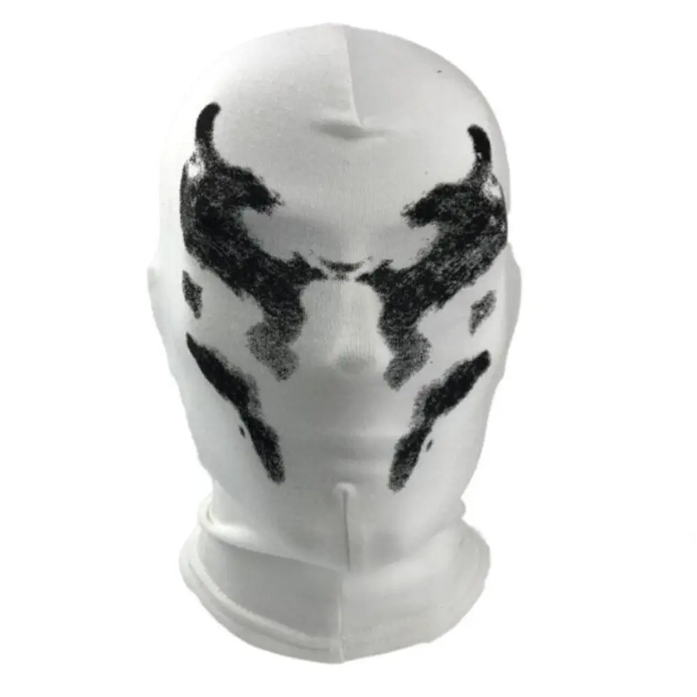 2019 маска Watchman Rorschach головной убор Маска Косплей цифровой принт Новинка Хлопковая