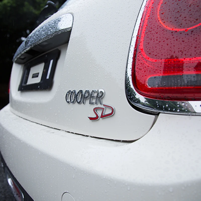 Металлические 3d наклейки для BMW MINI COOPER S JCW F54 F56 F55 F60 R55 R56 R57 R60 R61|Наклейки на