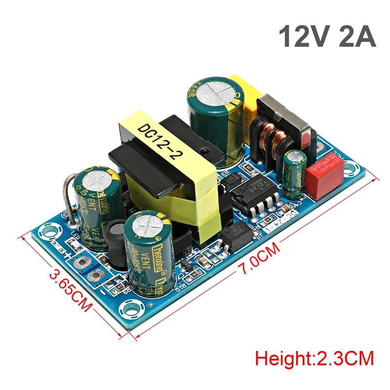 Блок питания AC100-240V to DC 12V 1A 2A 4A 6A 8A 12A |