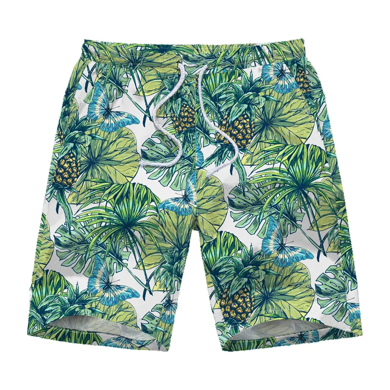 2020 Fashion New Men's Printed Shorts 3D Printed Hawaii Casual Shorts Home Casual Pants