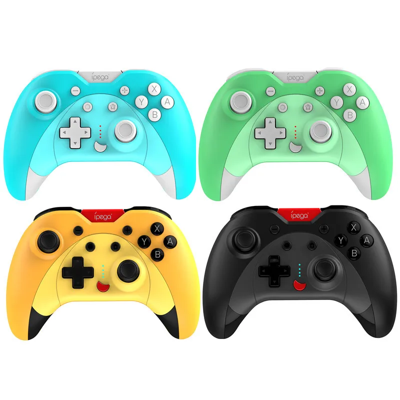 Беспроводной игровой джойстик Bluetooth Pro с турбо/мотором/шестью осями для Nintendo Switch