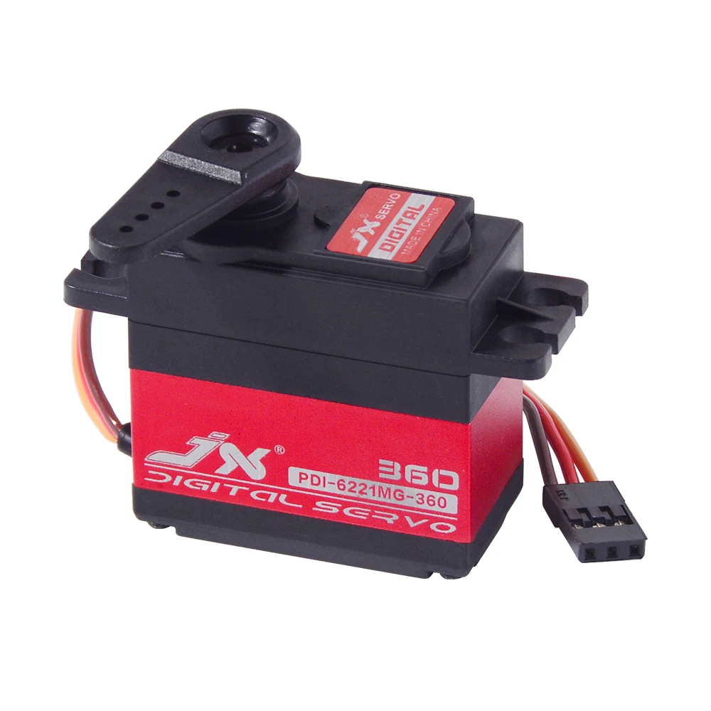 JX PDI 6221MG 360 20 кг градусов непрерывное вращение металлическая Шестерня цифровой