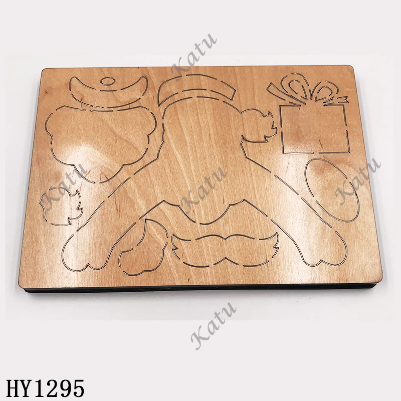 

Santa Claus cutting dies new dies for 2019 die cut wooden dies