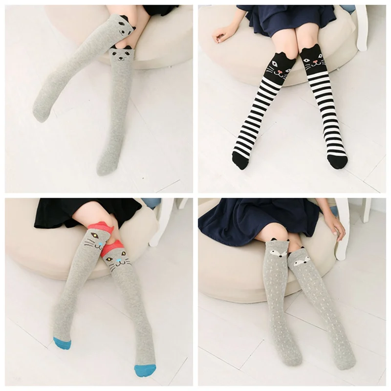 1 пара чулки для девочек детские гетры на весну осень и зиму высокие танцевальные