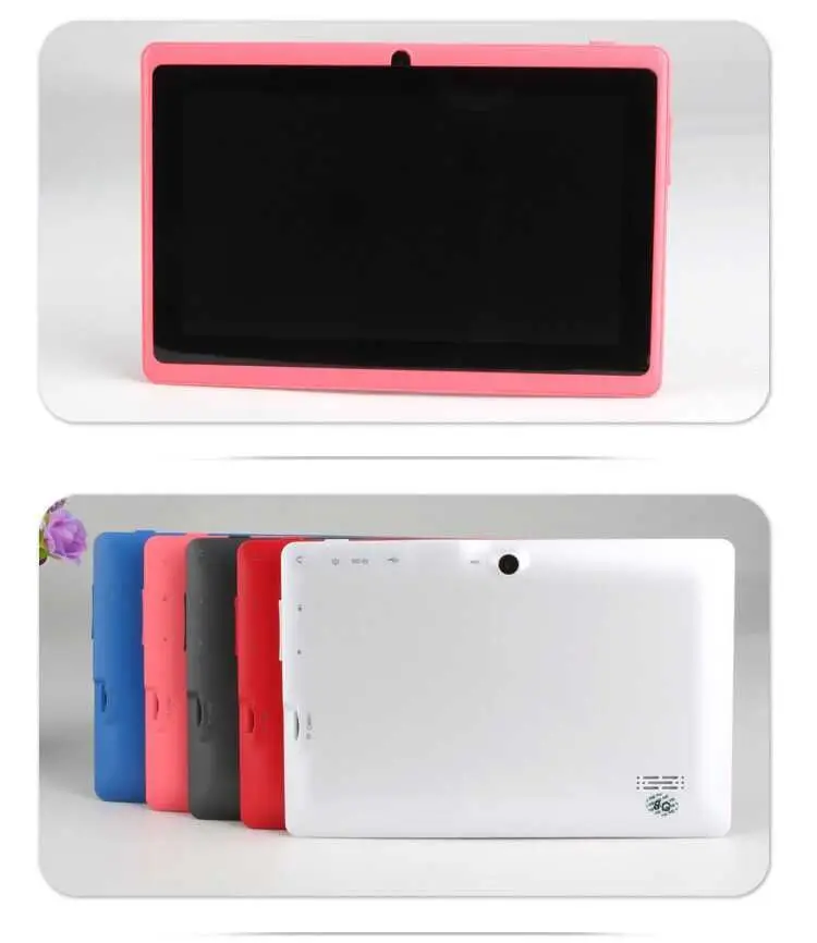 

7inch Children Tablet Quad Core Dual Camera Tablet PC for 8G