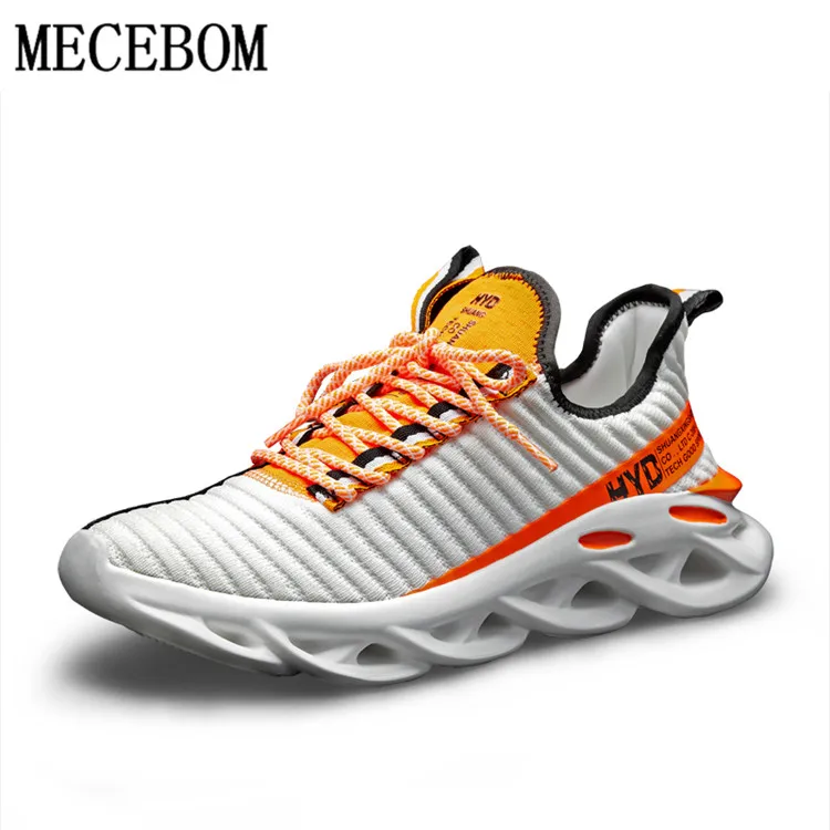 

Fashion Men Mesh Sneakers Breathable Lovers Big Size 36-48 Casual Shoes Personality Thick Sole Lightweight Men Shoes