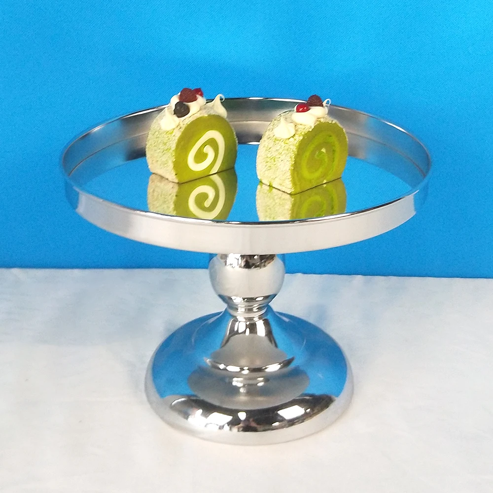 Tobs Гальваническое серебряное свадебное украшение 2 и 3 уровня зеркальная