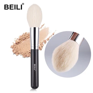 Кисти для макияжа BEILI Black Big Powder, действительно мягкая, для основы, выделения, профессиональная кисть из шерстяного волокна, инструменты для макияжа