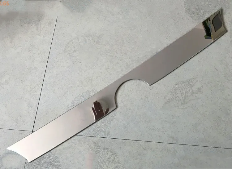 

Для Volkswagen Golf 7 2014-2019 Высококачественная декоративная полоса из нержавеющей стали для задней двери багажника против царапин Стайлинг автомо...