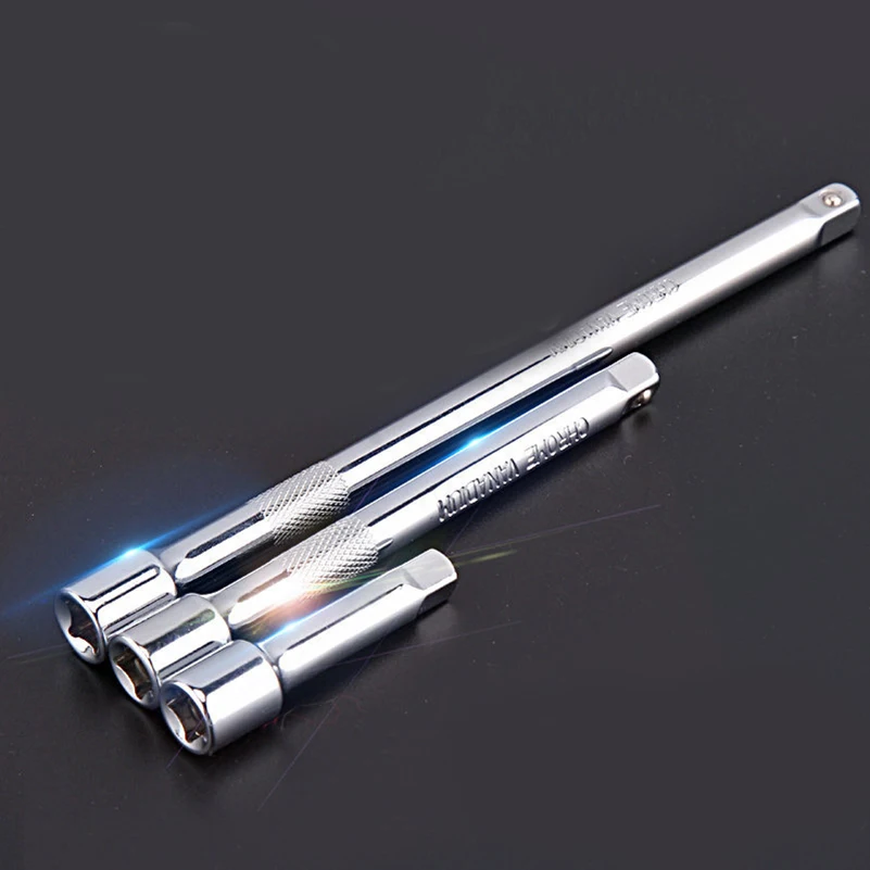 

1Pc 50mm 100mm 150mm Long Extension Bar 1/4 Drive Ratchet Socket Extender Hand Adjustment Tool Extension Socket Drive Hand Tool