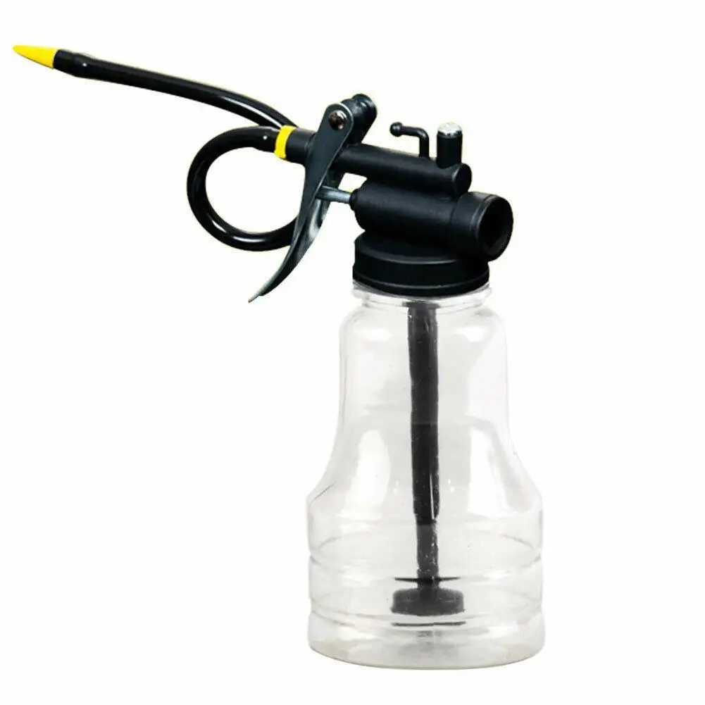 

1pc 250ml Paint Spray Gun Oil Pump Cans Oiler Hose Too Hand Tools For Lubricating Gun Oil Repair Machine Grease Can Airbrus W6X8