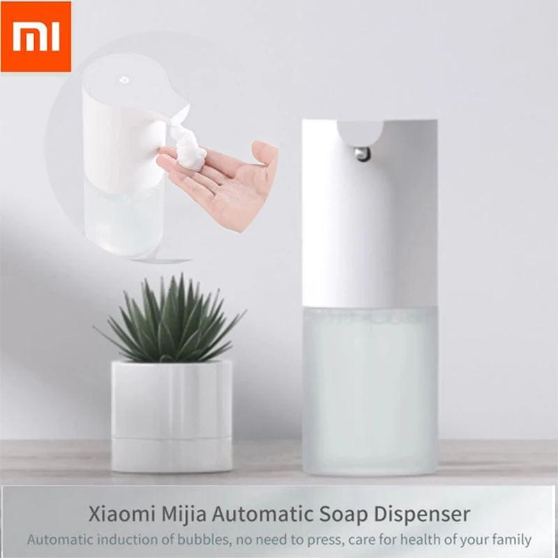 Xiaomi Mijia-jabón de manos automático con Sensor infrarrojo para casas inteligentes, dispensador de espuma de inducción automática, 0,25 s, Original