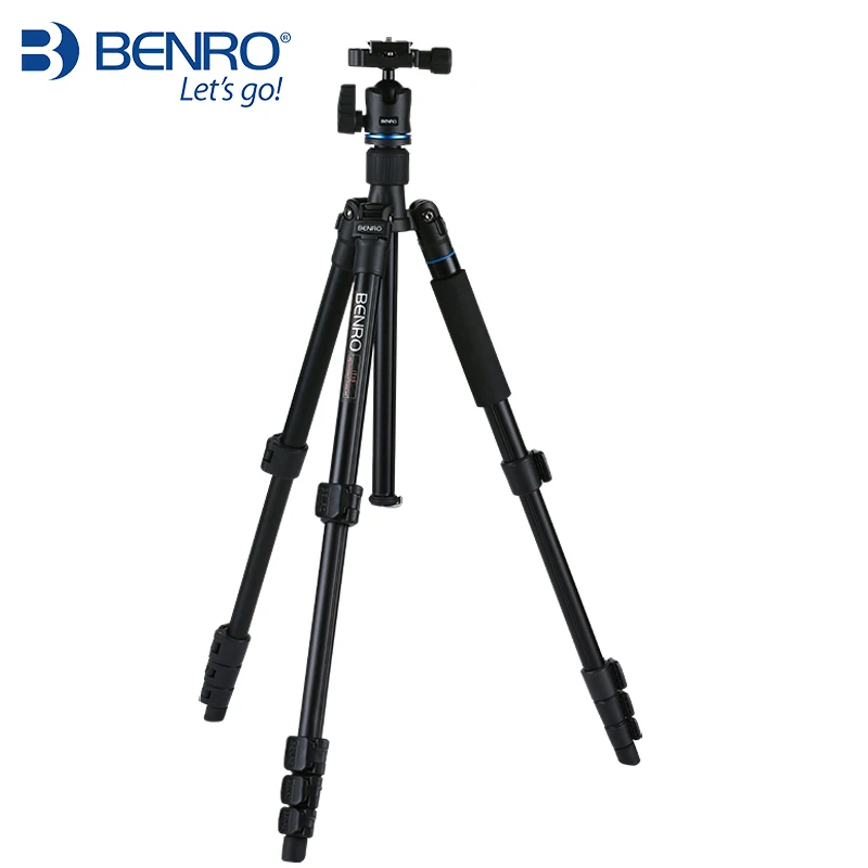 

Benro IT15 Portable Aluminium Tripods Travel Monopod Professinal Tripod Kit with Ball Head for Canon Nikon Pentax SLR Camera