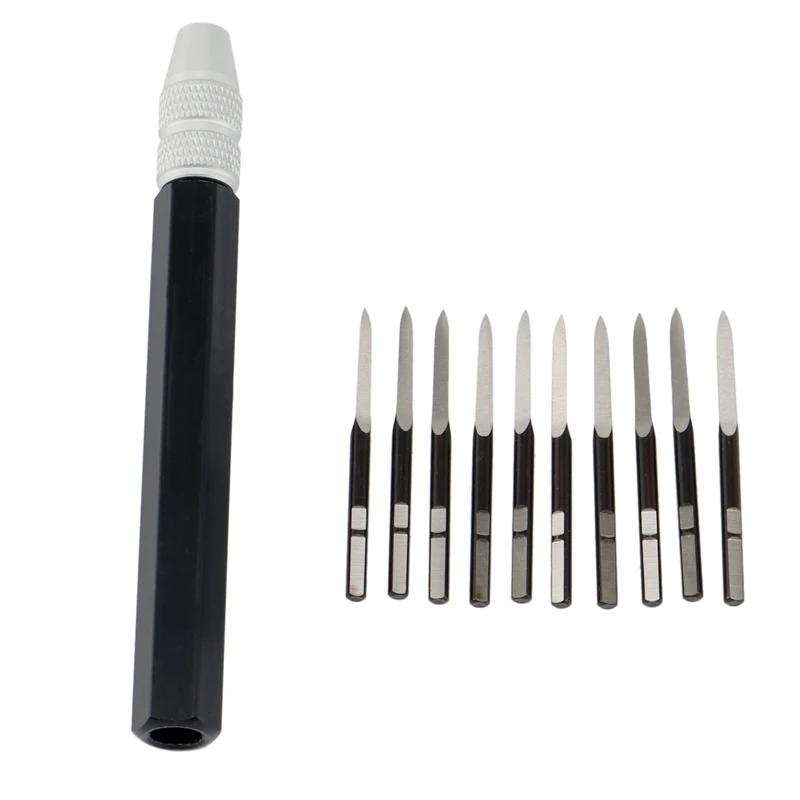 

Trimming Knife Deburring Plane Scraper 10PCS BD5010+1PCS SC1300