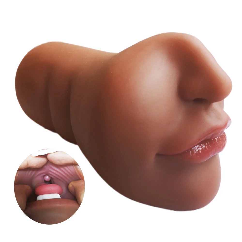 Товары для взрослых искусственная Реалистичная 3D Глубокая глотка Мужской