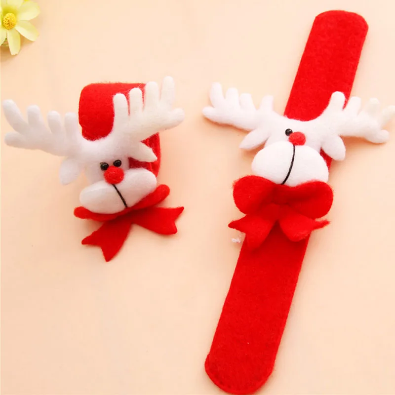 1 шт. Рождественский браслет новогодние украшения с дедом морозом медведем