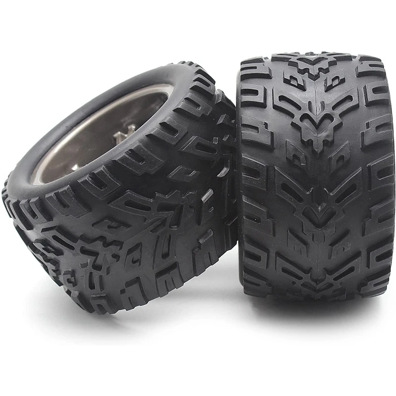 RC Car Wheel Rubber Tires Tyres 16-ZJ01 for 1:12 Scale Off-Road 9122 9123 Hosim Rc | Игрушки и хобби