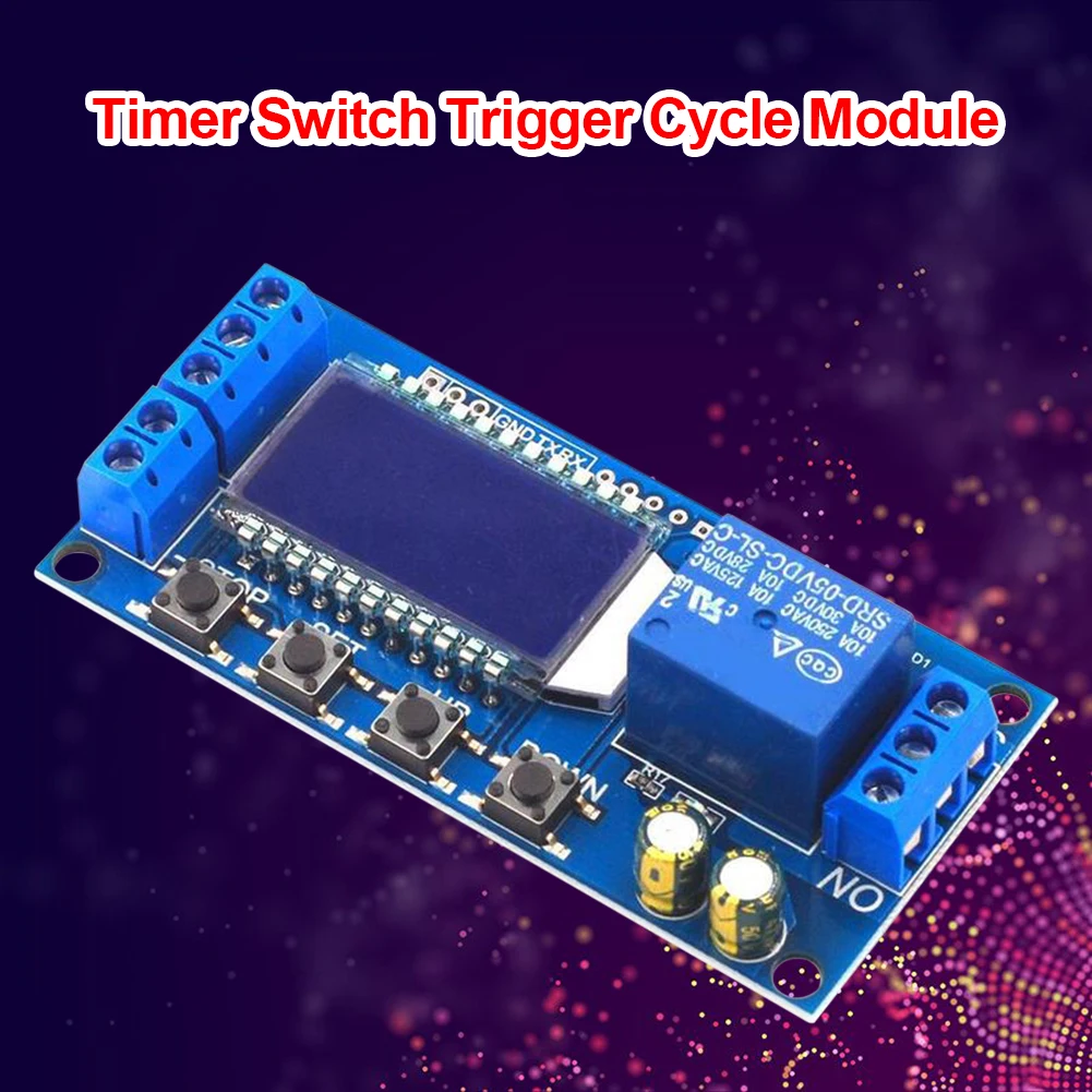 Светодиодное реле задержки времени 5-36 В постоянного тока | Электроника