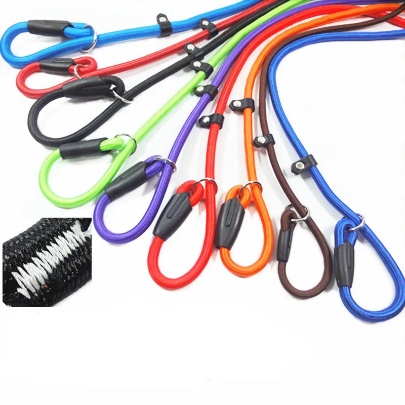 Нейлоновый цветной поводок для собак Поводок маленьких и средних кошек щенков