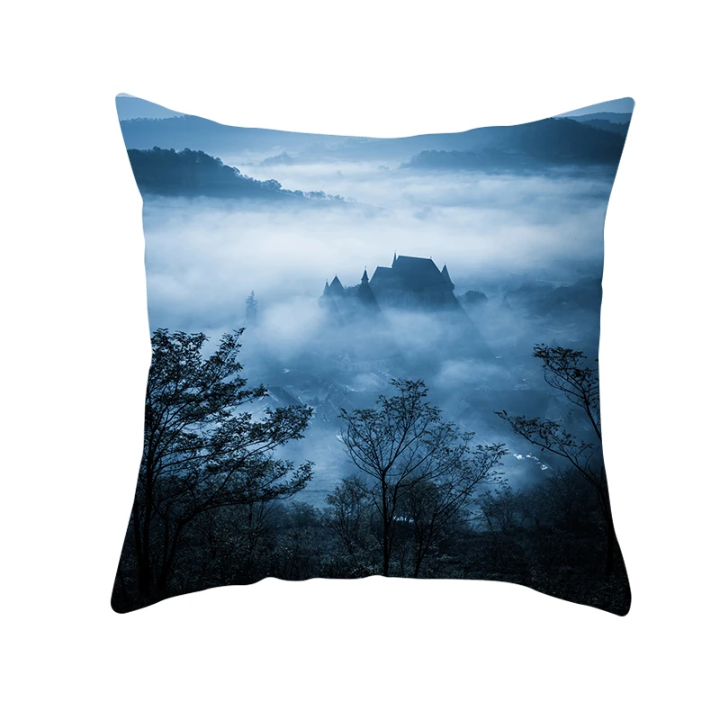 Halloween decor dragon boat moon letter pillowcase home Microfiber soft pillow case comfortable holiday gift cushion cover | Дом и сад