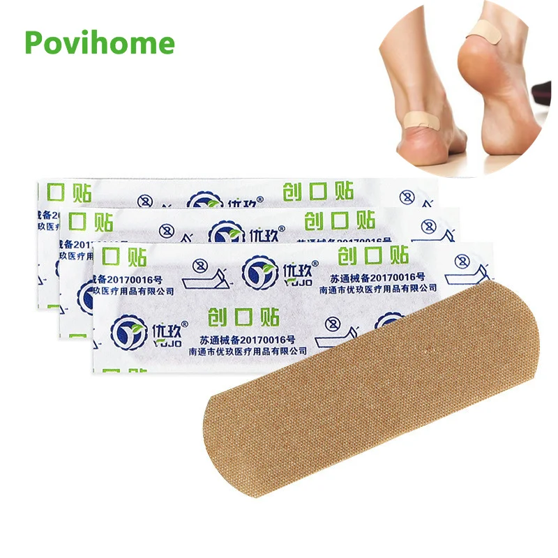 

100Pcs/box Breathable Band-Aids Bandages First Aid Medical Anti-Bacteria Wound Plaster Adhesive Wound Dressings Emergency Kits