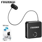 Беспроводные деловые наушники Fineblue F1pro с Bluetooth 5,0, спортивные наушники с телескопическим зажимом, стереонаушники с вибрацией, 2 шт.