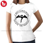 Женская футболка с круглым вырезом и принтом дракона