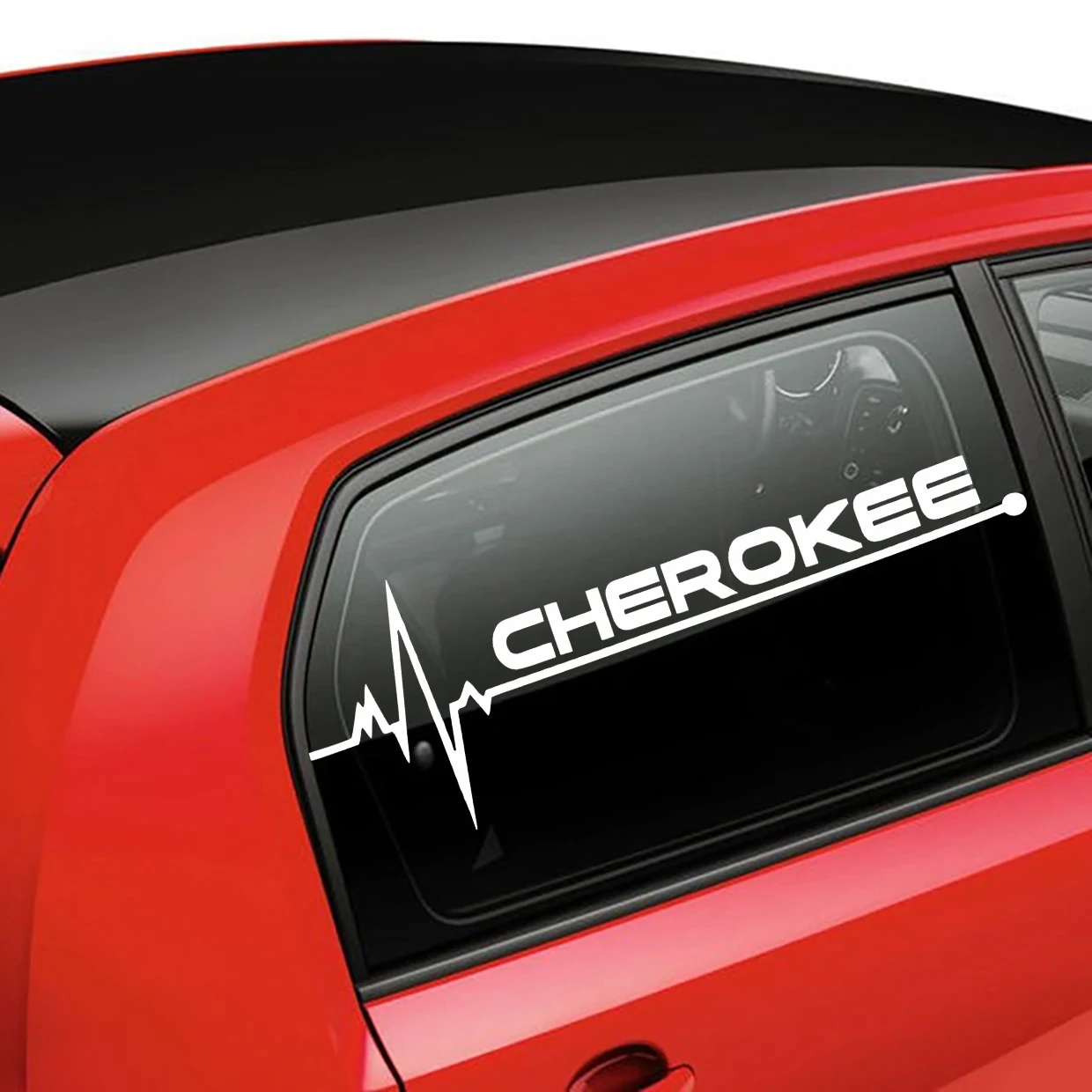 2 шт. автомобиль наклейка для боди арта боковое окно Jeep Renegade Wrangler JK TJ Rubicon Cherokee Patriot