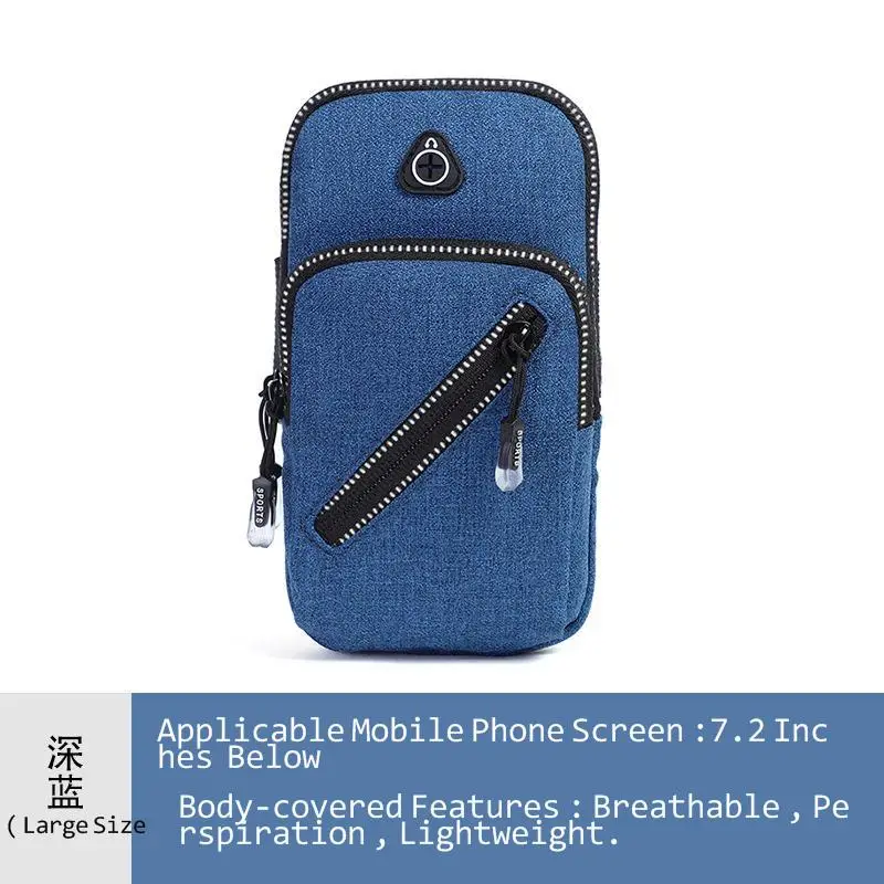 Cell Phone Pocket Sports Running Arm Band Bag Case Small Wallet Holder Outdoor Pouch On Hand Gym Wrist Cover For IPhone 11 6&quot7&quot |