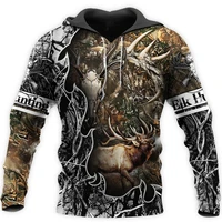 fashion animal elk hunting camo colorful menwomen tracksuit 3d print casual hip hop hoodie sweatshirt jacket harajuku s 12