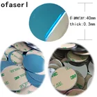 Металлический лист Ofaserl, 40x0,3 мм, 30x0, 3 мм, металлическая пластина-диск, для магнитного держателя мобильный телефон, для автомобильной подставки, держатели бесплатно