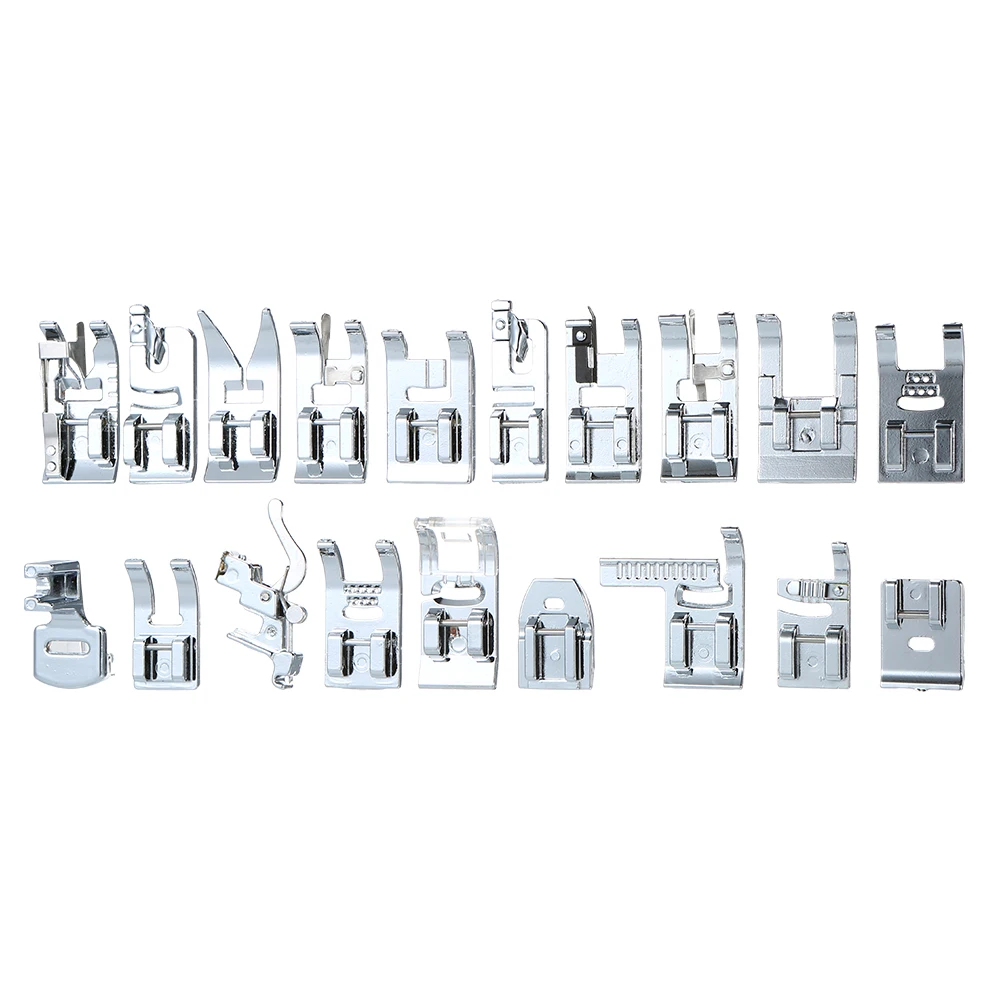 62 шт. аксессуары для бытовой швейной машины набор лапок ног запасные части с