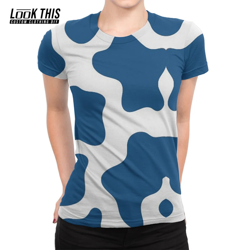 

3D Summer 2021 Leopard New Women's T-shirt Y2k Tops Woman Oversized T-shirt Girls Female Korean Style Short Sleeve Pullover Tees